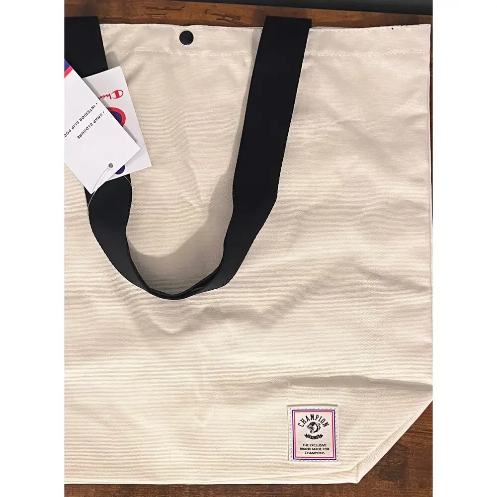 Champion canvas tote